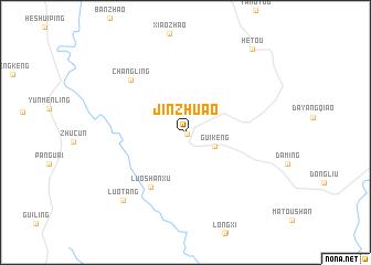 map of Jinzhu\