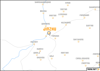 map of Jinzhu
