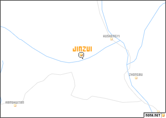 map of Jinzui