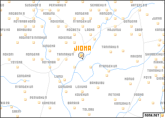 map of Jioma