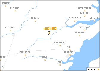 map of Jipuba