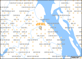 map of Jirāil