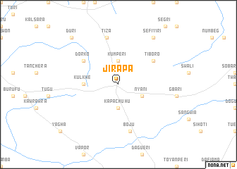 map of Jirapa