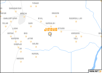 map of Jirawa