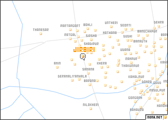 map of Jirbīri