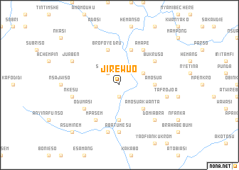 map of Jirewuo