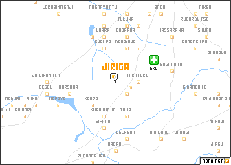 map of Jiriga