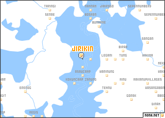 map of Jirikin