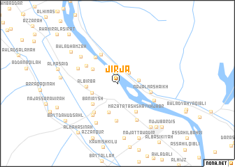 map of Jirjā