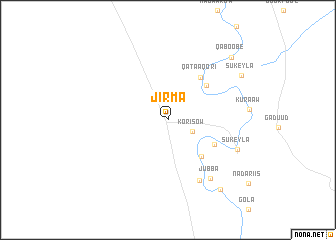 map of Jirma
