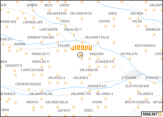 map of Jirovu