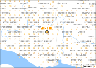 map of Jirtali