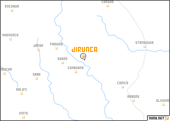 map of Jirunca