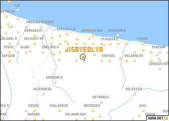 map of Jīsā-ye ‘Olyā