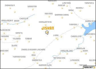 map of Jishan