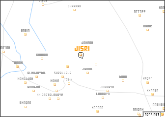 map of Jisrī