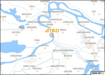 map of Jitaizi