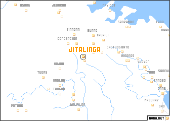 map of Jitalinga