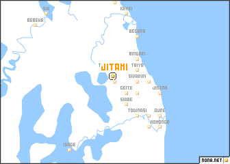 map of Jitami
