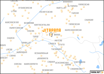 map of Jitapana