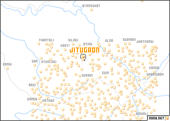 map of Jītugaon