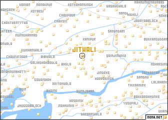 map of Jītwāli