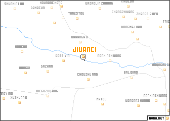 map of Jiu\