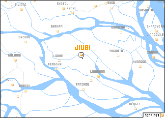 map of Jiubi