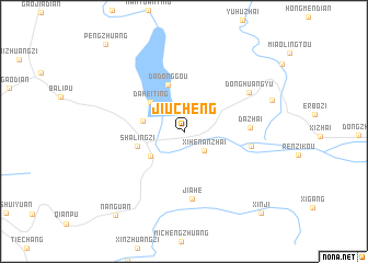 map of Jiucheng