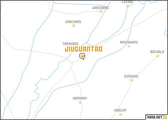 map of Jiuguantao