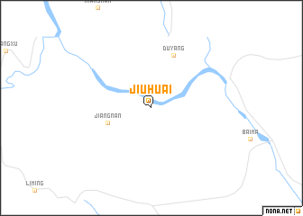 map of Jiuhuai
