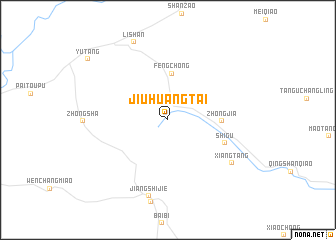 map of Jiuhuangtai