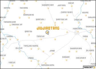 map of Jiujiaotang