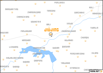 map of Jiujing