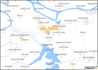 map of Jiuligang