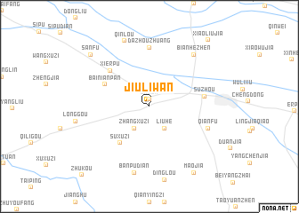 map of Jiuliwan