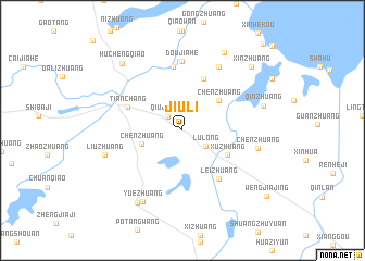 map of Jiuli