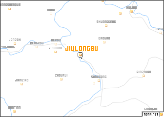 map of Jiulongbu