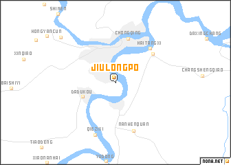 map of Jiulongpo