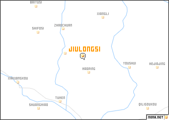 map of Jiulongsi