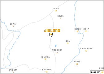 map of Jiulong