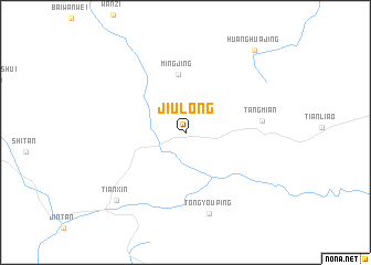 map of Jiulong