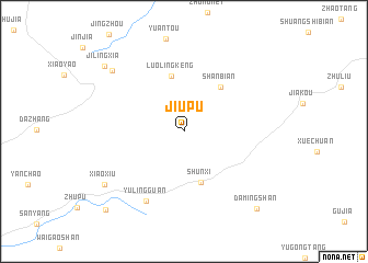 map of Jiupu