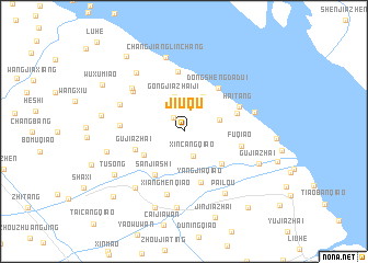 map of Jiuqu