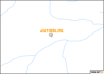 map of Jiutiaoling