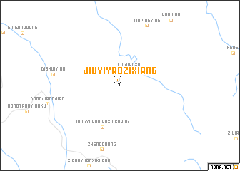 map of Jiuyiyaozixiang