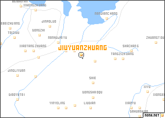 map of Jiuyuanzhuang