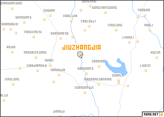 map of Jiuzhangjia