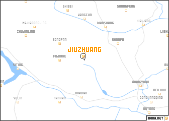 map of Jiuzhuang