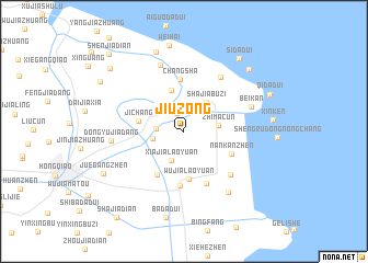 map of Jiuzong